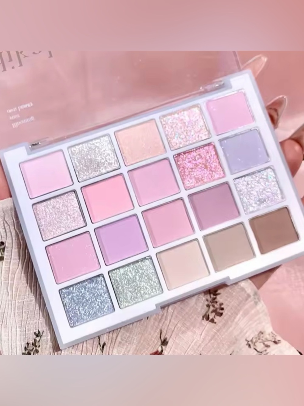 Lilly Pulitzer for Target Pink & Lavender Eyeshadow Palette with Shimmer Accents